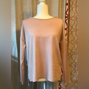 Pink long sleeve top